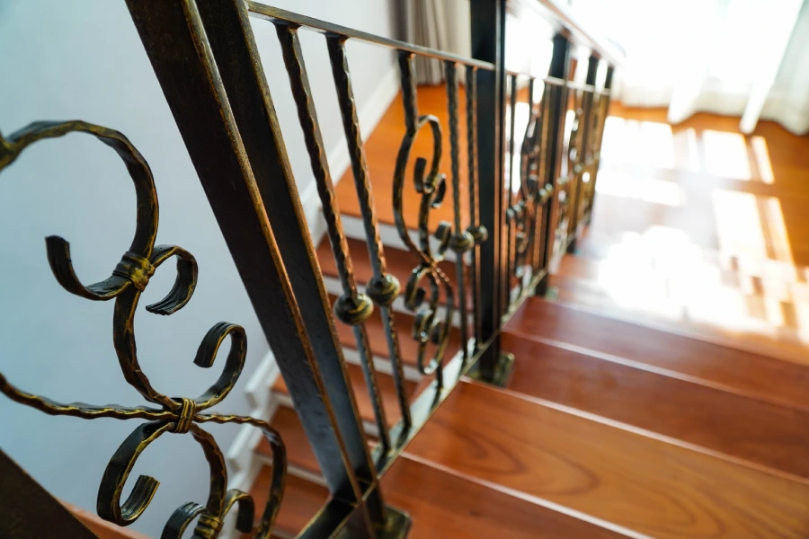 Installing Iron Stair Railing in Tight or Unusual Spaces Houston, TX Installing Iron Stair Railing in Tight or Unusual Spaces Houston, TX